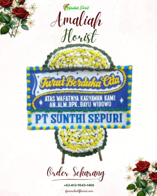 Papan Bunga Duka di Sungai Kunyit